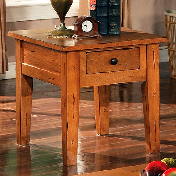 Shaker Cottage Mission Oak Side Table